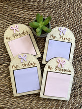 Load image into Gallery viewer, Teacher Sticky Note/Post-it Note Holder