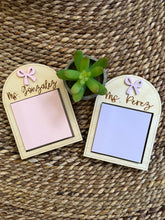 Load image into Gallery viewer, Teacher Sticky Note/Post-it Note Holder