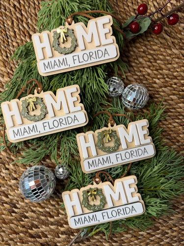 Personalized Home Ornament