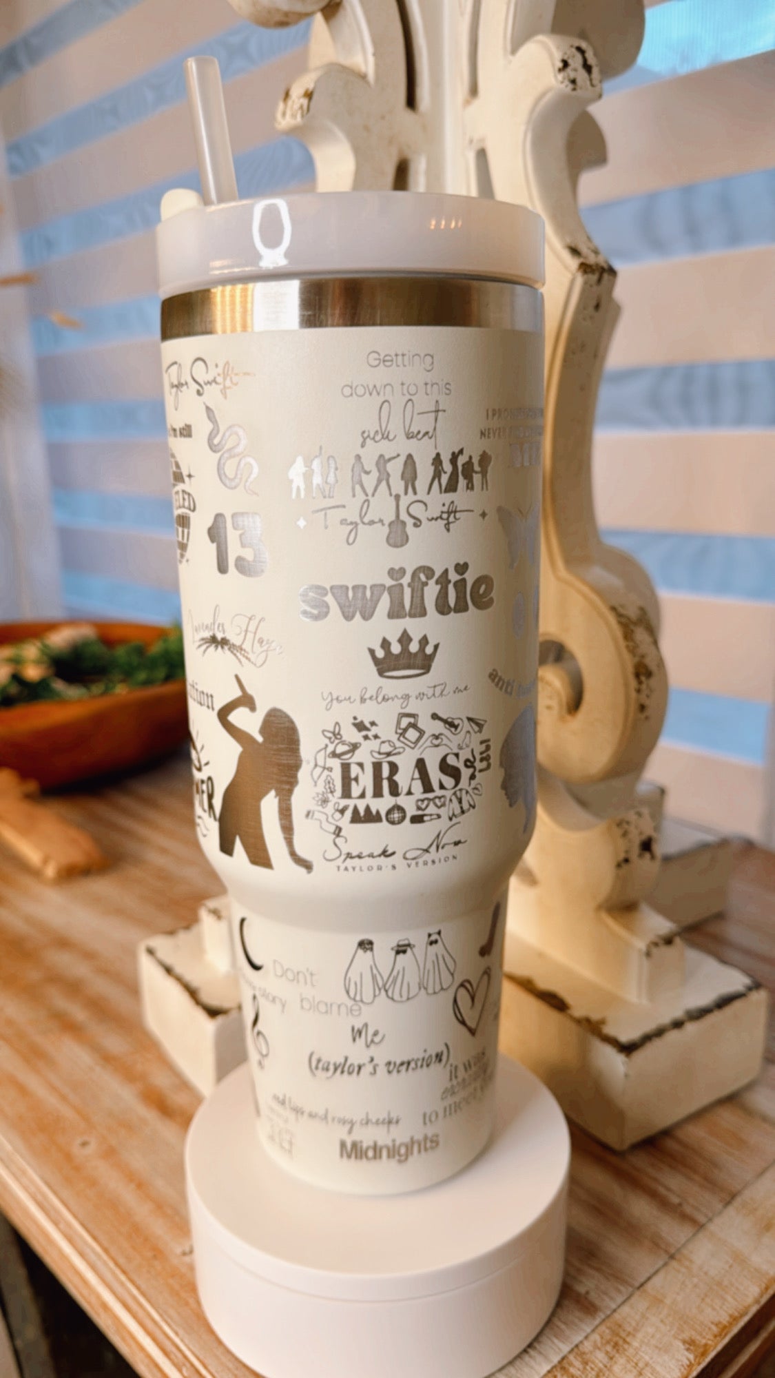 Taylor Swift 40oz Cup With Handle - Queen B Home