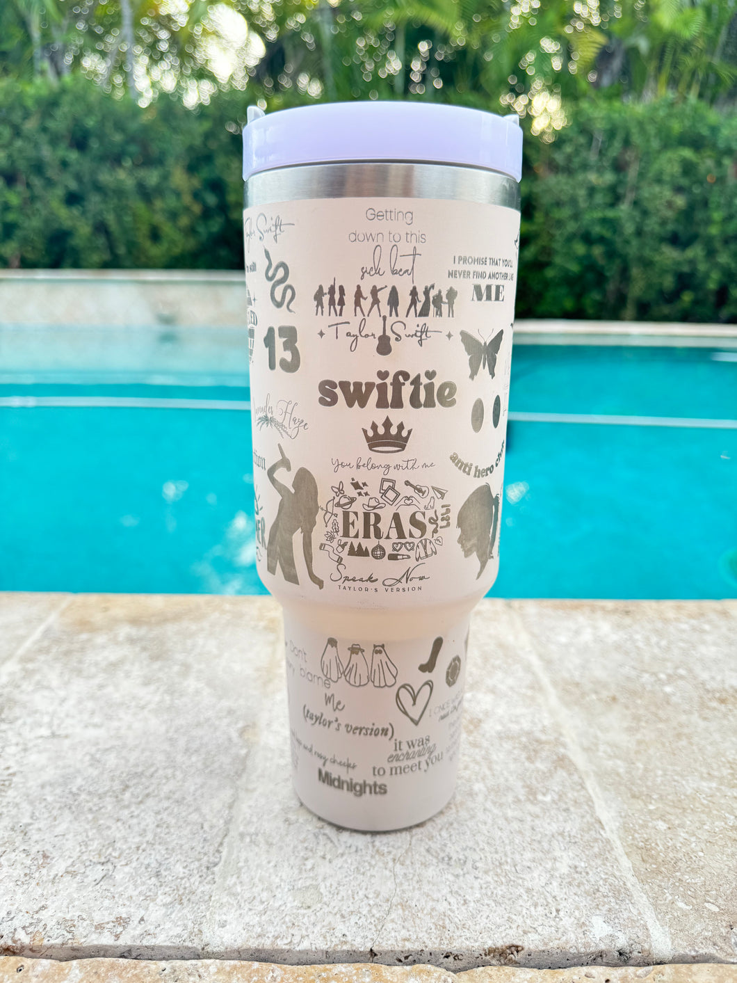 Taylor Swift 40oz Cup With Handle