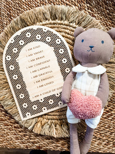 Religious Affirmation Shelf Sitter