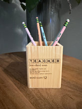 Load image into Gallery viewer, Teacher Pencil Holder