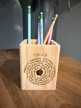 Load image into Gallery viewer, Teacher Pencil Holder