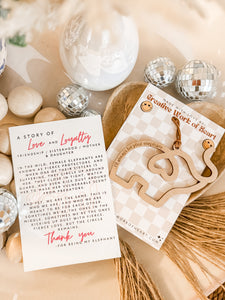 FRIENDSHIP / SISTERHOOD / MOTHER & DAUGHTER ELEPHANT ORNAMENT