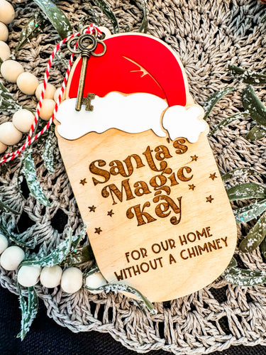 Santa's Magic Key Ornament