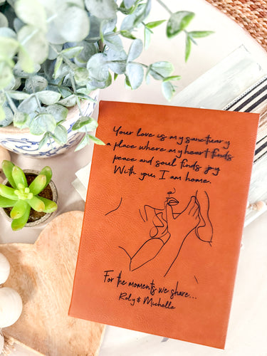 Personalized Leather Journal