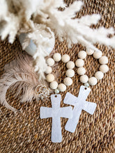 Load image into Gallery viewer, Pearl Acrylic Rosary