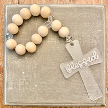 Load image into Gallery viewer, Car Rearview Mirror Rosary