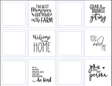 Load image into Gallery viewer, Farmhouse Mini Signs