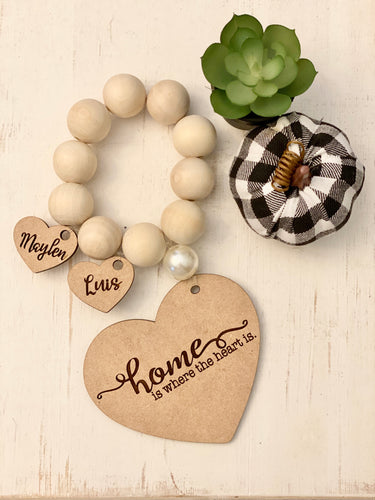 Home is where the heart is Short Decade Garland