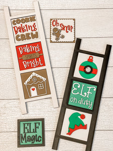 Christmas Interchangeable Ladder and/or tiles (tiles are sold separately)