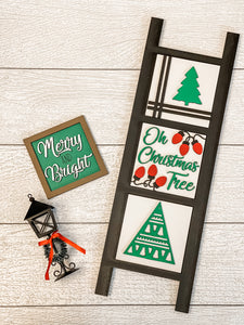 Christmas Interchangeable Ladder and/or tiles (tiles are sold separately)