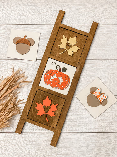 Disney Inspired Fall Interchangeable Ladder and/or Tiles (Ladders and tiles sold separately)