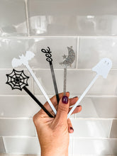 Load image into Gallery viewer, Halloween Stir/Swizzle Sticks