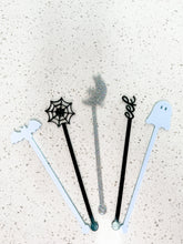 Load image into Gallery viewer, Halloween Stir/Swizzle Sticks