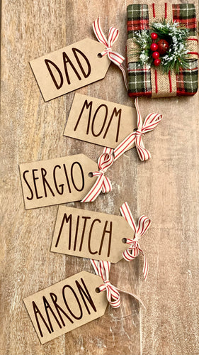 Custom Stocking/Gift Tags