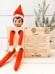 Elf on the Shelf Post Card