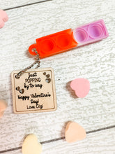 Load image into Gallery viewer, Valentine Pop Keychains and/or Bracelets