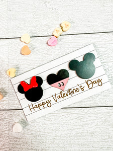 Mouse inspired Valentine Decor