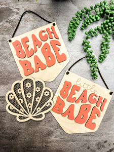 Beach Themed Hanging Signs