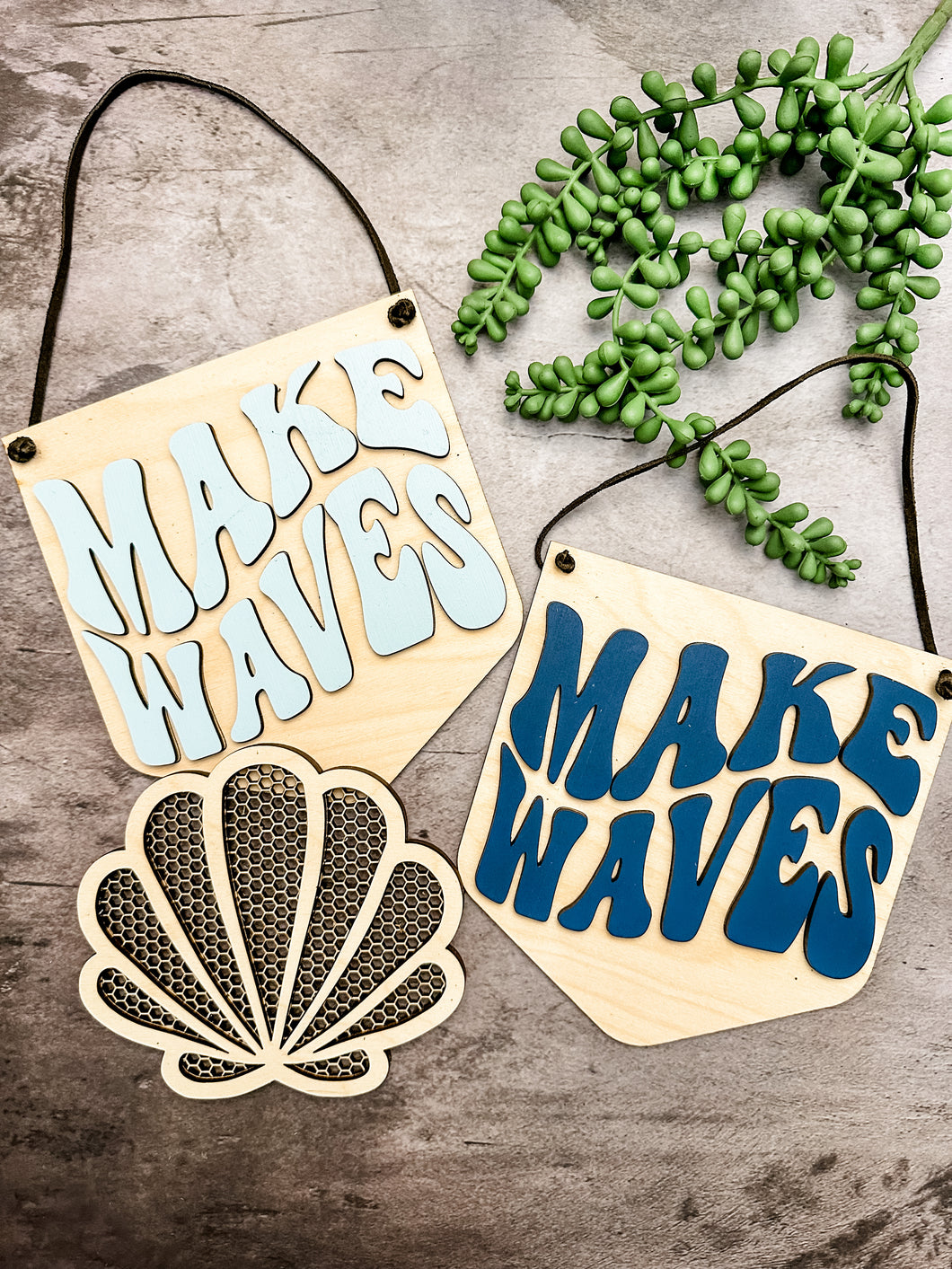 Beach Themed Hanging Signs