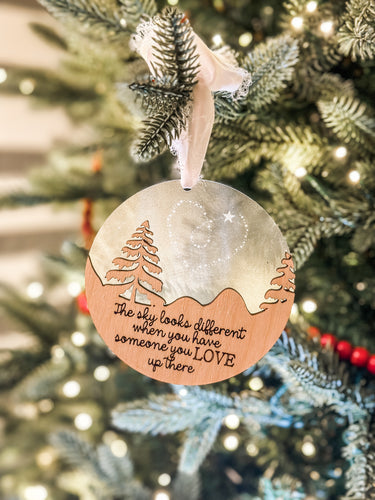 The Sky looks different...ornament and/or sign