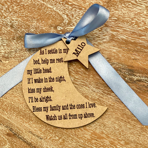 Personalized Moon/Star Prayer