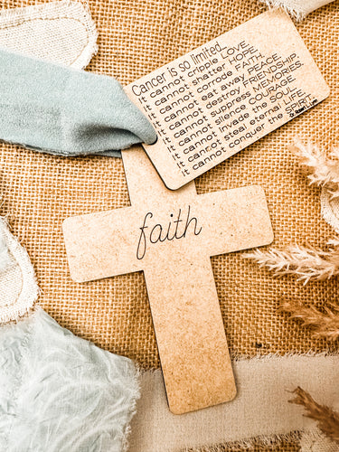 Faith Cross with Cancer is so limited poem
