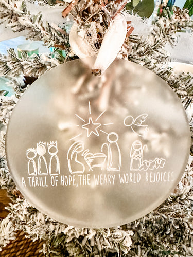 Nativity Scene Ornament