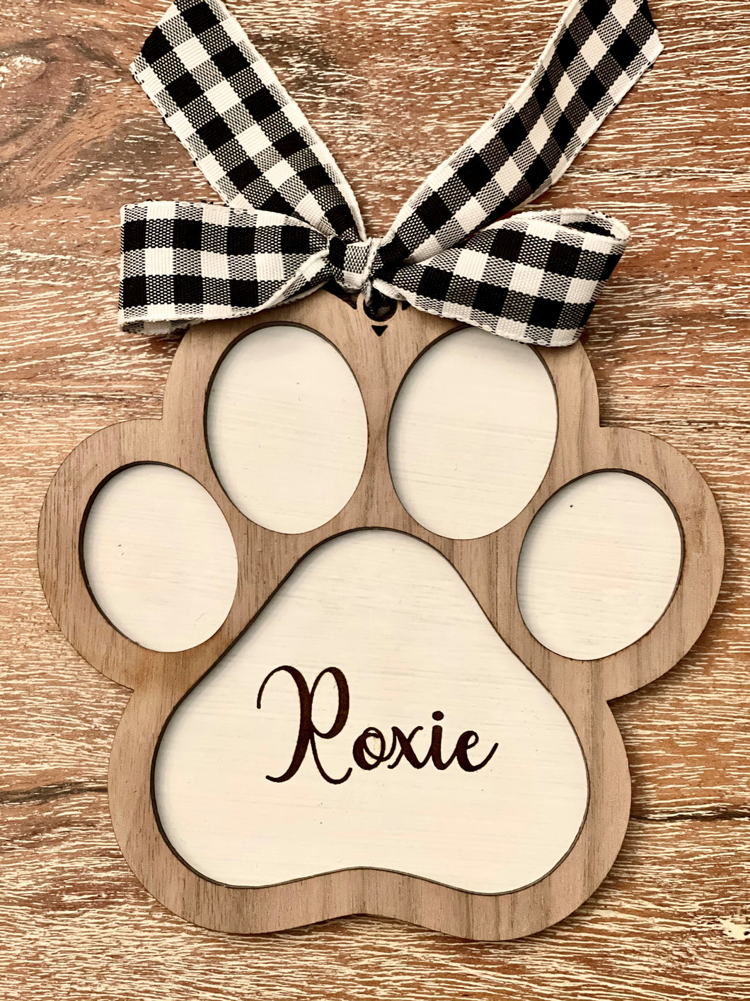 Pet Paw Ornament